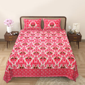RAJWADI Premium King-Size Bedsheet Set